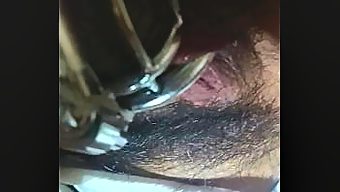 変態マコのセルフ調教。6mm尿道拡張と貞操帯、アナルには6cmプラグ