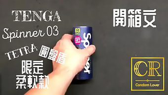 [達人開箱 ][CR情人]日本TENGA spinner03-SHELL圓盤盾 限定柔韌款 內構作動展示